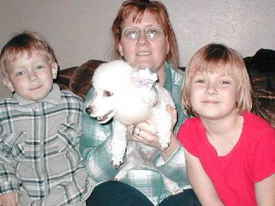 Amanda, Steven, Lavonne & Suzie on March 25, 2002
